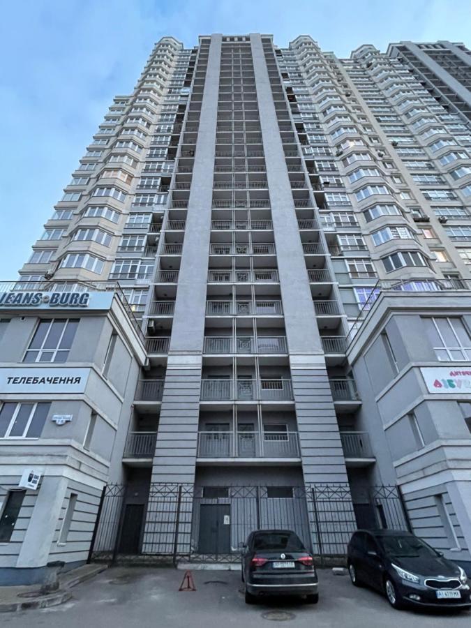 View Apartments, 22 Floor With 2 Rooms Kiev Bagian luar foto