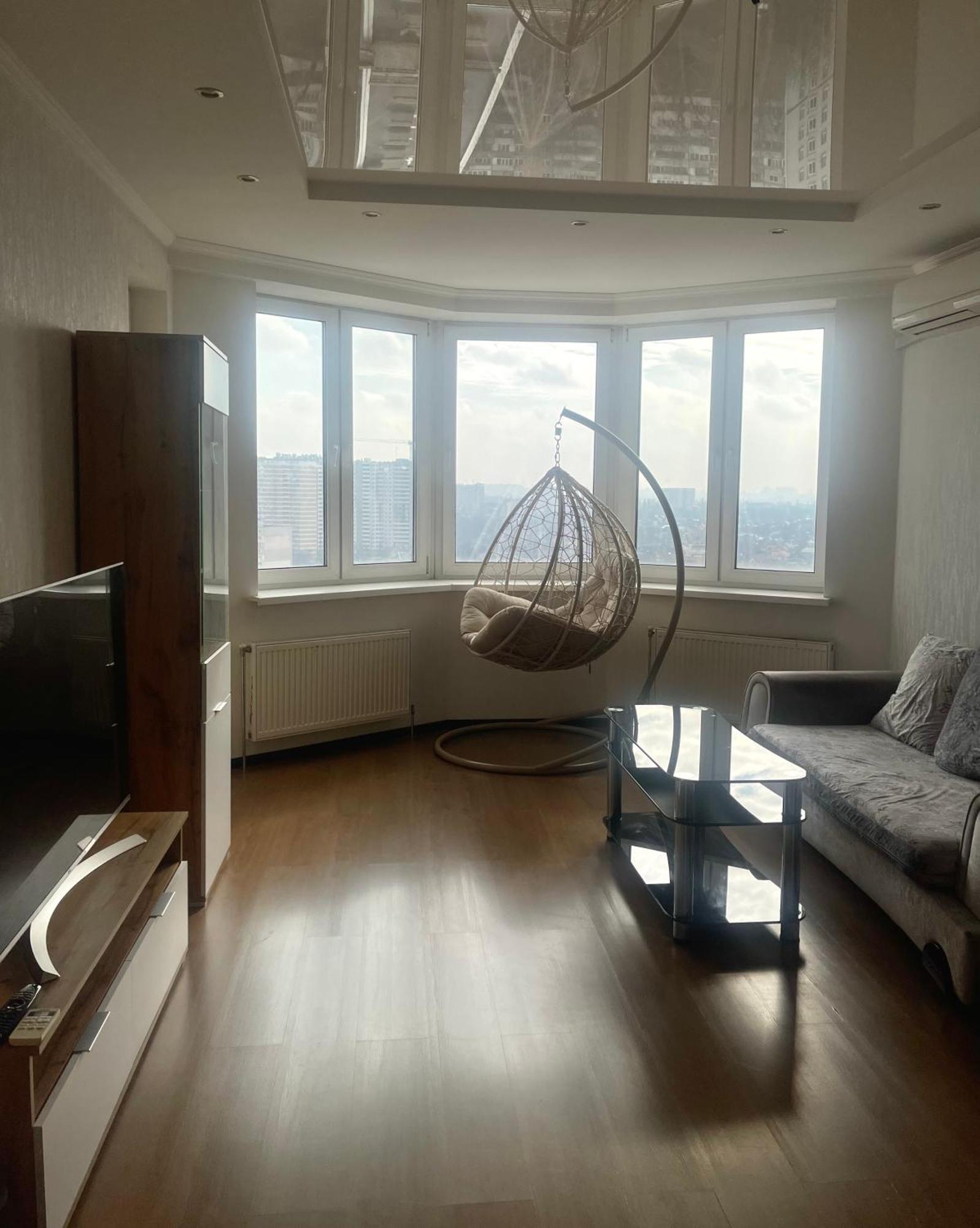 View Apartments, 22 Floor With 2 Rooms Kiev Bagian luar foto